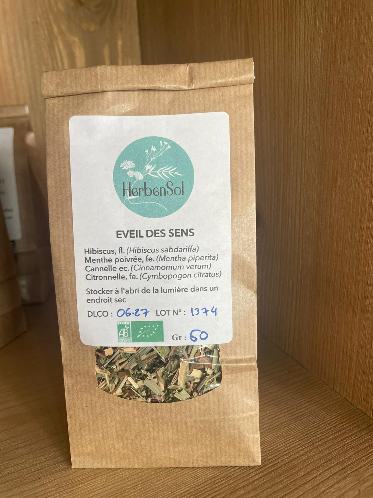 Tisane EVEIL DES SENS